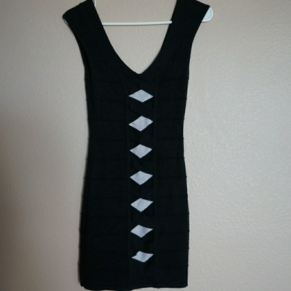 Little black dress. Mini